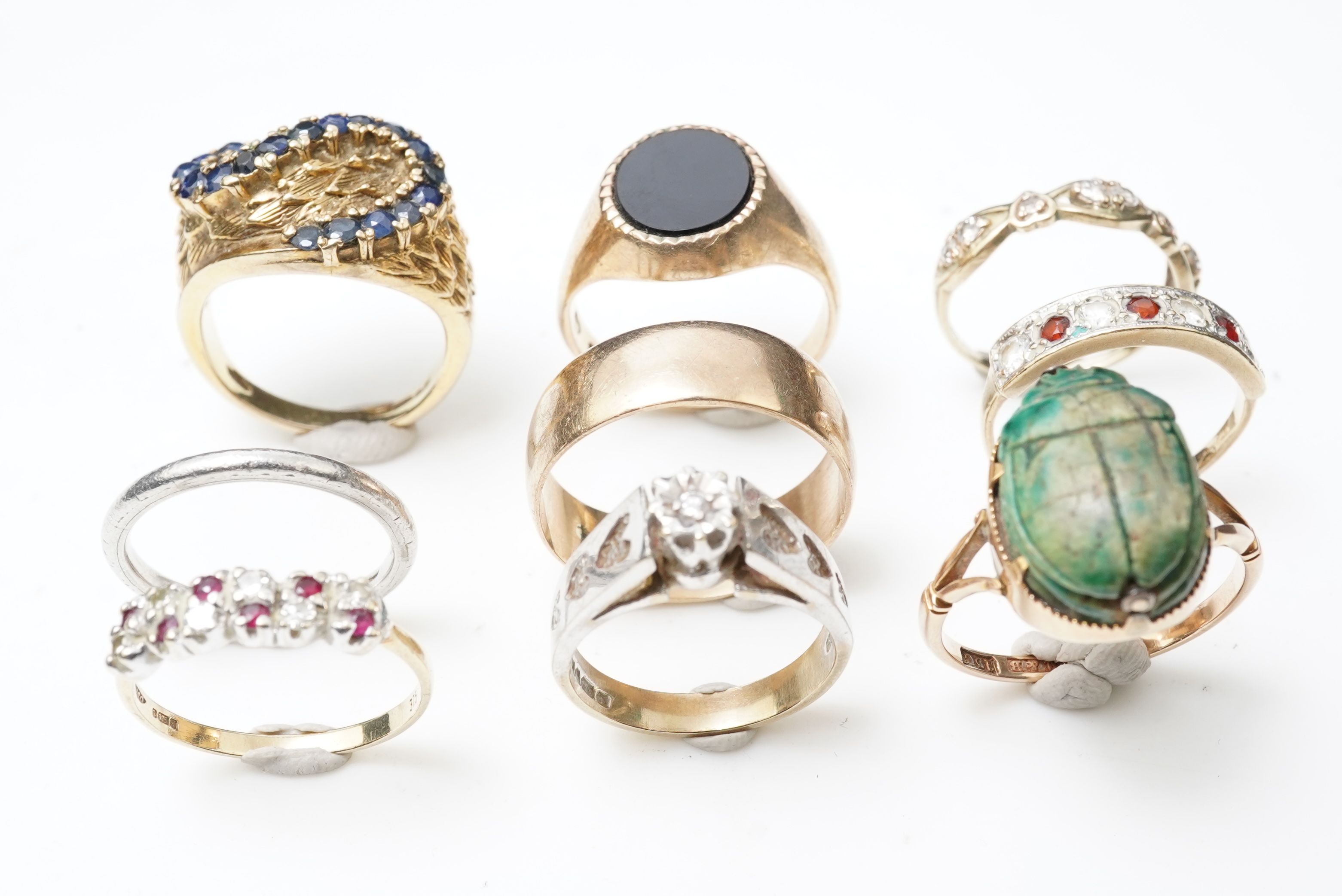 A collection of jewels